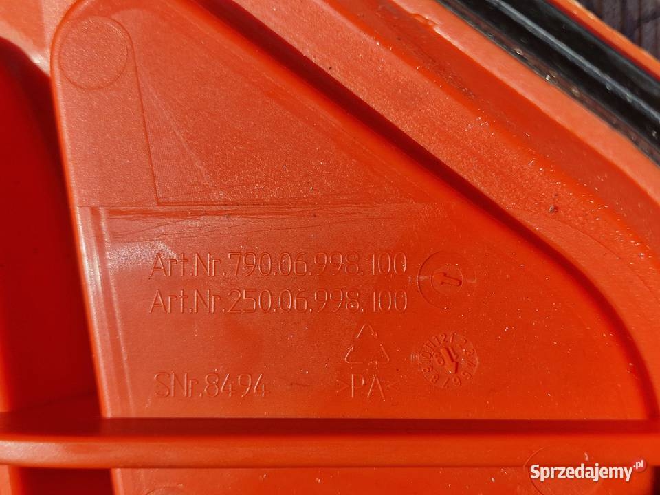ORYGINAŁ KTM Airbox Plug Zaślepka Wydechu SXF Pabianice sprzedam