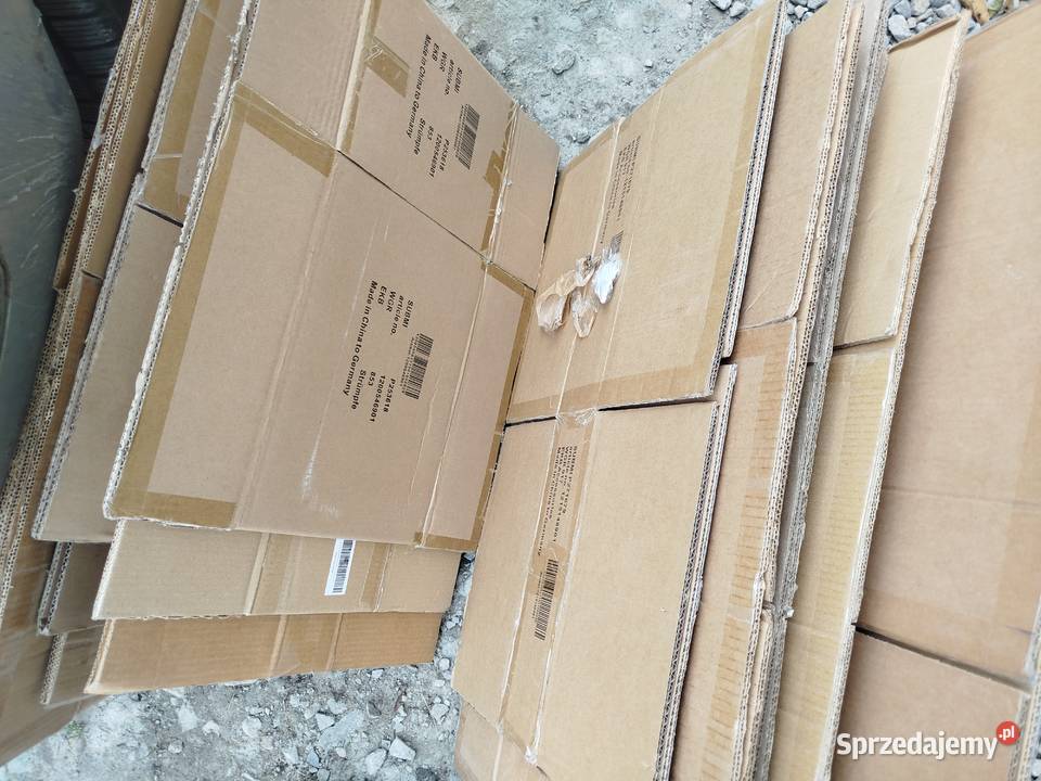 Kartony klapowe paczkomat grube BC mix grube podkarpackie Sieklówka