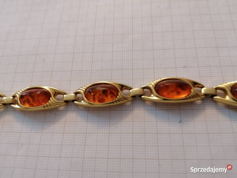 Bransoletka Bursztyn Vintage Americ Białystok