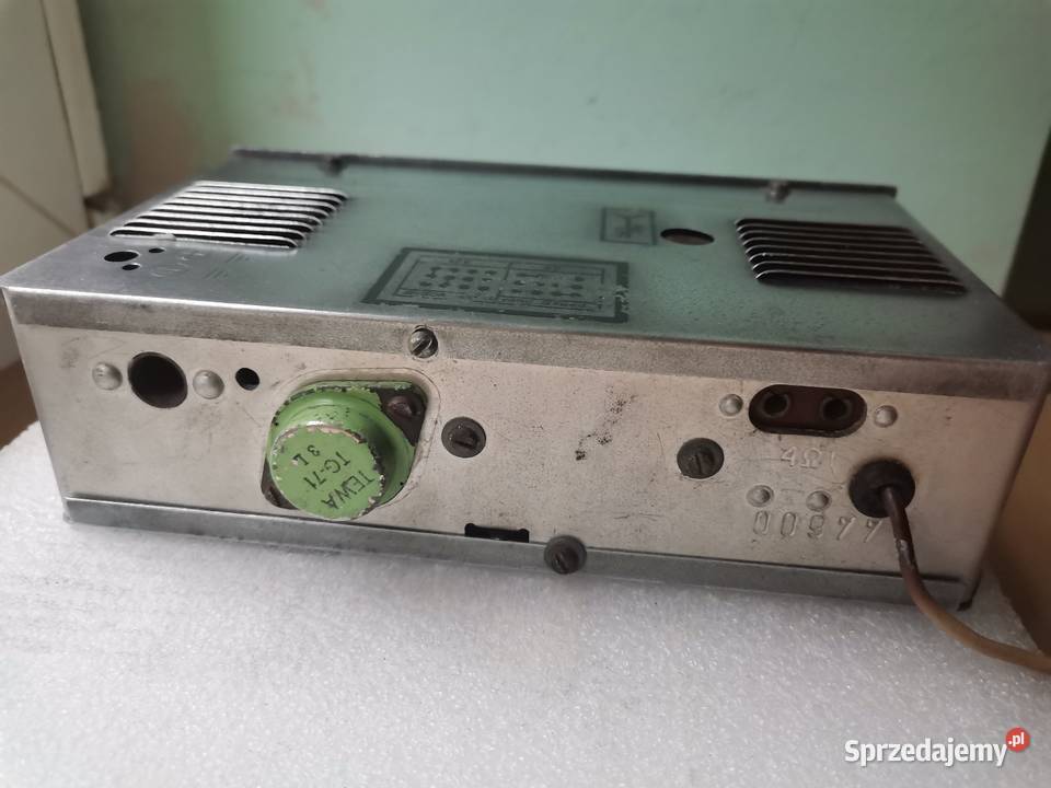 Stare Radio samochodowe z czasów PRLu Radioodtwarzacze Kraków