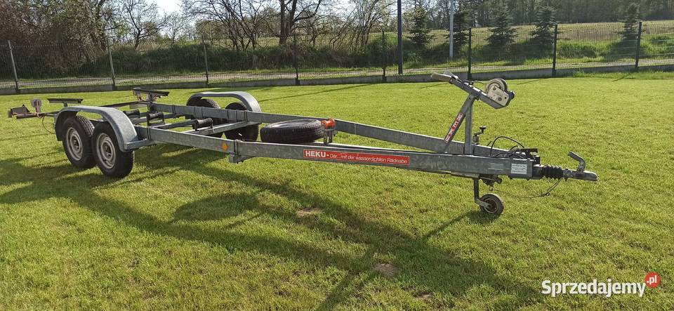 Przyczepe podłodziowa DMC 2000 Nowogród Bobrzański