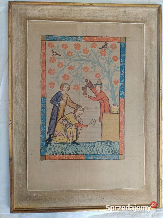 Codex Manessereprodukcje Żory sprzedam