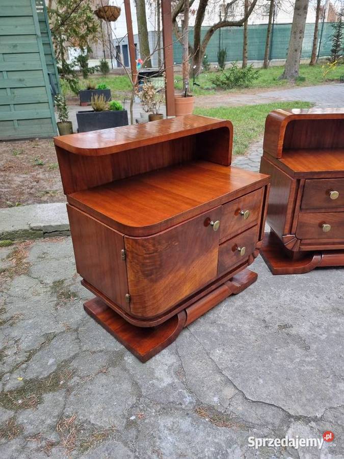 Piękne szafki Art Deco antyk vintage mazowieckie Sękocin Nowy