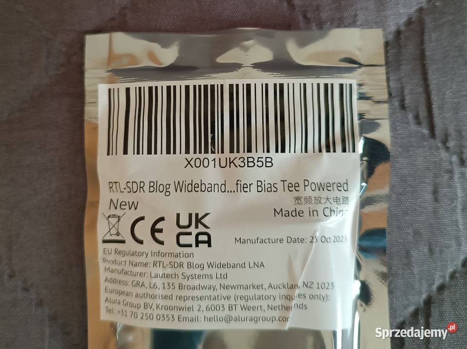 Wzmacniacz szerokopasmowy RTLSDR Blog Wideband Łódź