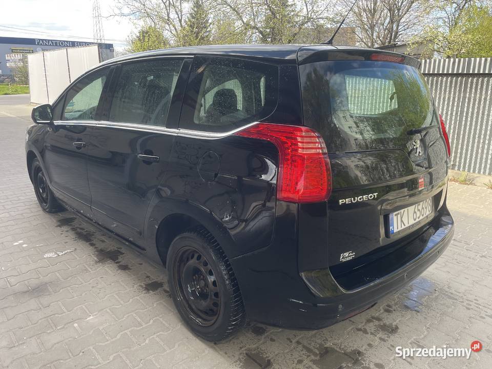 Peugeot 5008 16HDI 7 osobowy 2012 Opłaty do Kielce