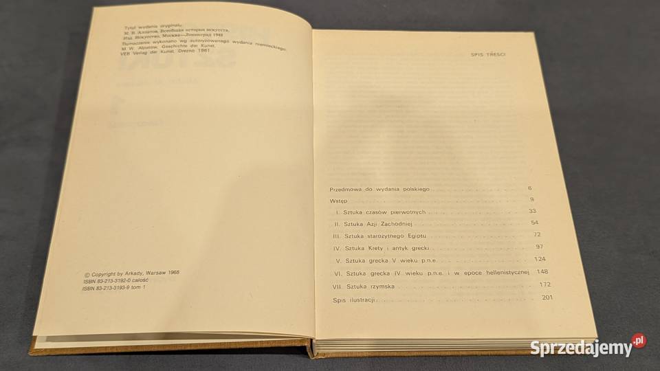 Książka Historia Sztuki tom 1 Michał W Ałpatow Książki naukowe i popularnonaukowe podlaskie