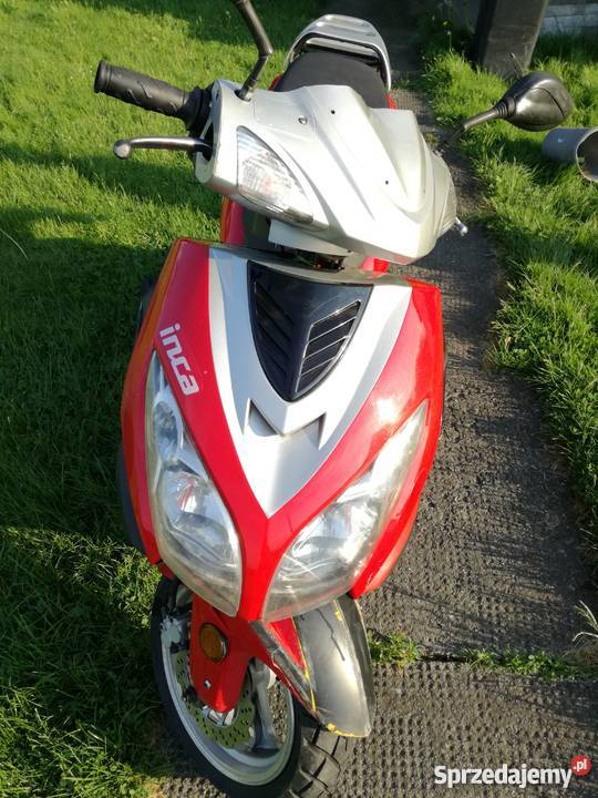 Skuter Inca streat 50 pas napędowy