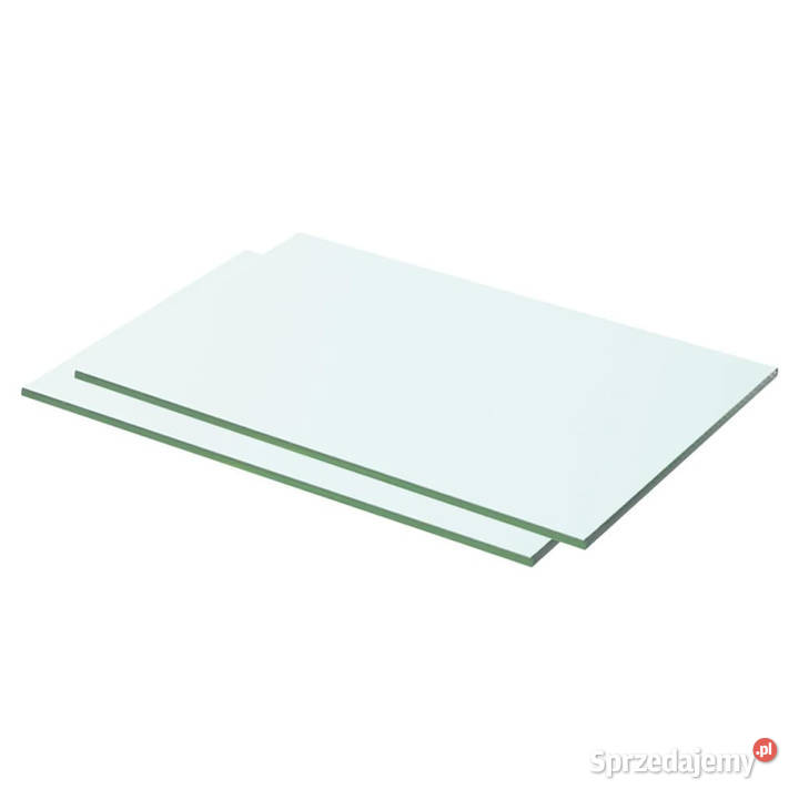 Półki 2 panel z przezroczystego szkła 50 x 25 Warszawa