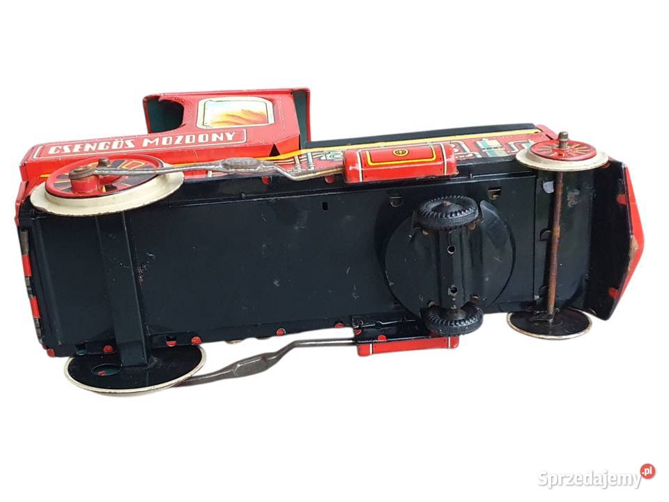 Stara blaszana lokomotywa produkcja węgierska Pozostałe Cieszyn sprzedam