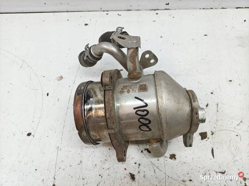 CHŁODNICA SPALIN 14735337R 17 DCI Renault Recyrkulacja spalin EGR