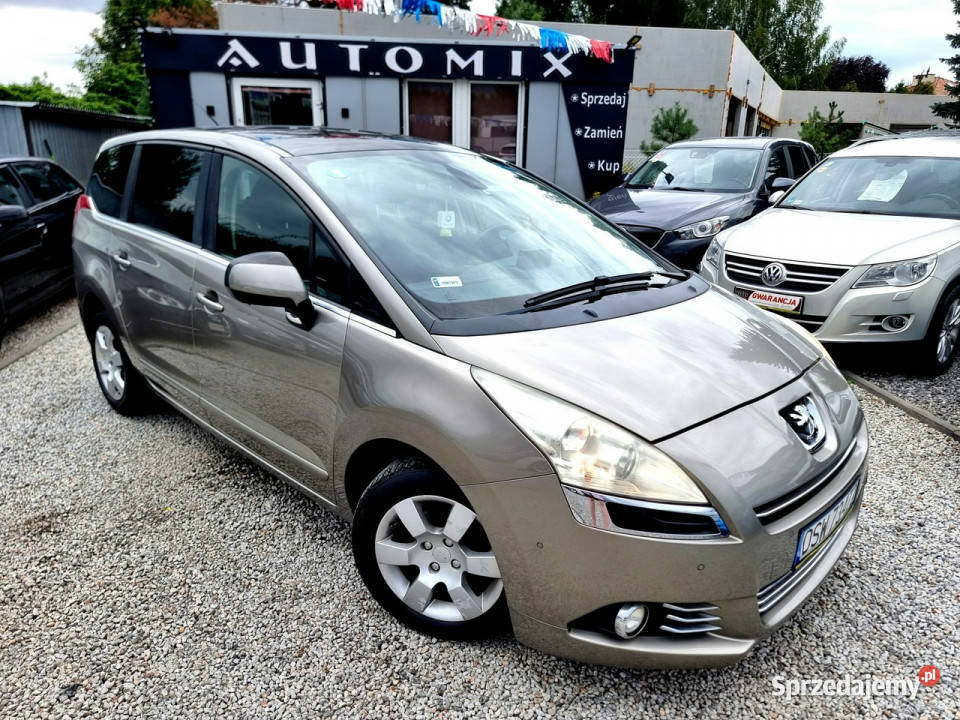 Peugeot 5008 Navi Panorama Head Up 120 16 benz Zarejestrowany w Polsce Świdnica