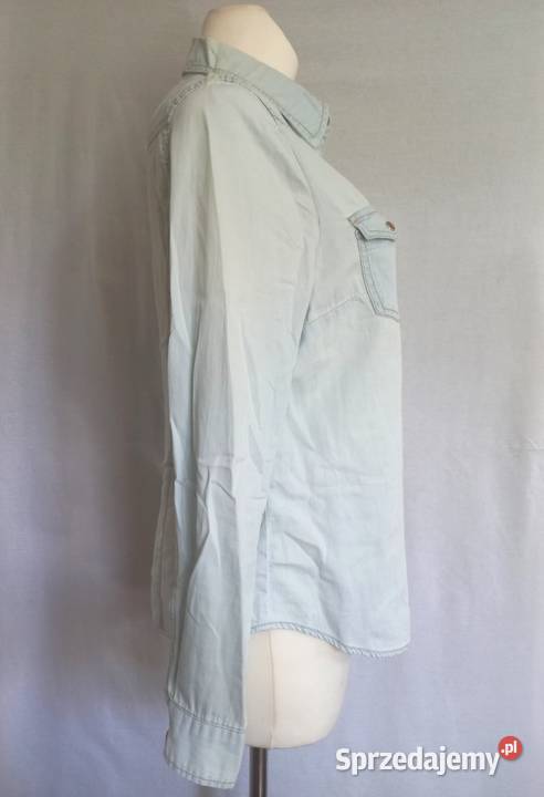 Koszula damska Jeans jasny cienki r 38 bawełna New Look Białystok sprzedam