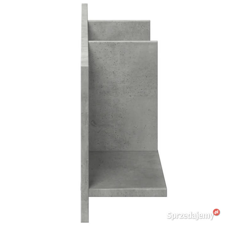 Półka ścienna 100x165x30 szarość betonu WM854862 Warszawa