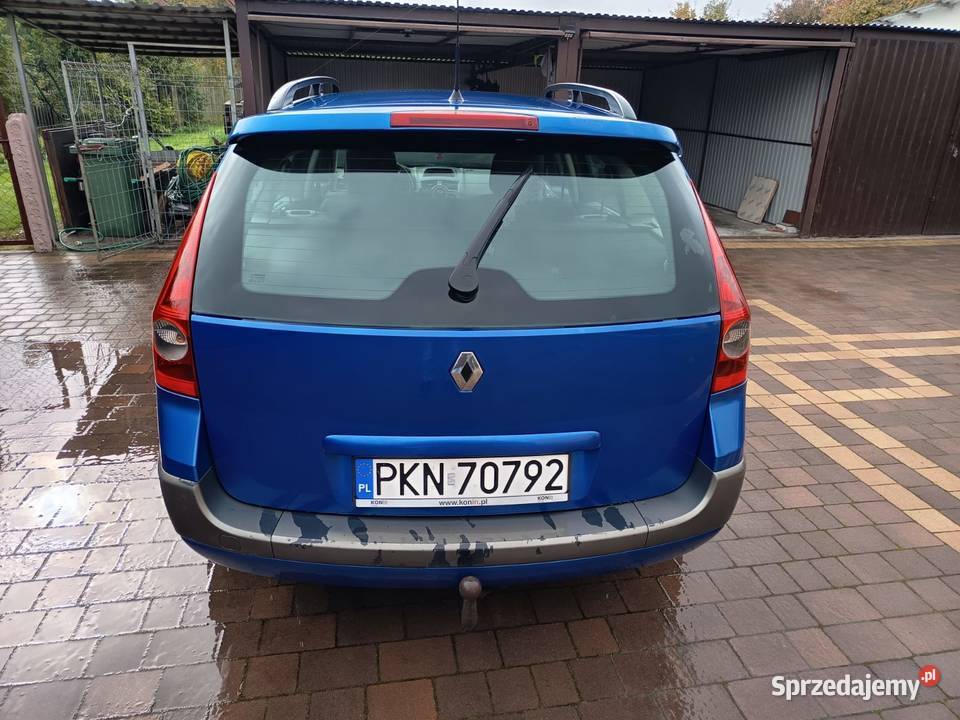 Syndyk sprzeda Renault Megane Rok produkcji 2005 Megane Witnica