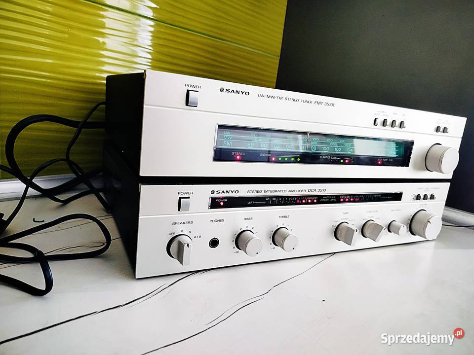 wzmacniaccz i tuner sanyoDCA3510FMT3510L Mińsk Mazowiecki