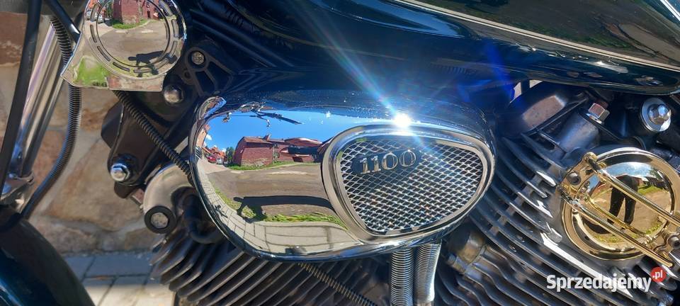 Yamaha Virago xv 1100 USA Gold edit Motoryzacja Ruda Śląska