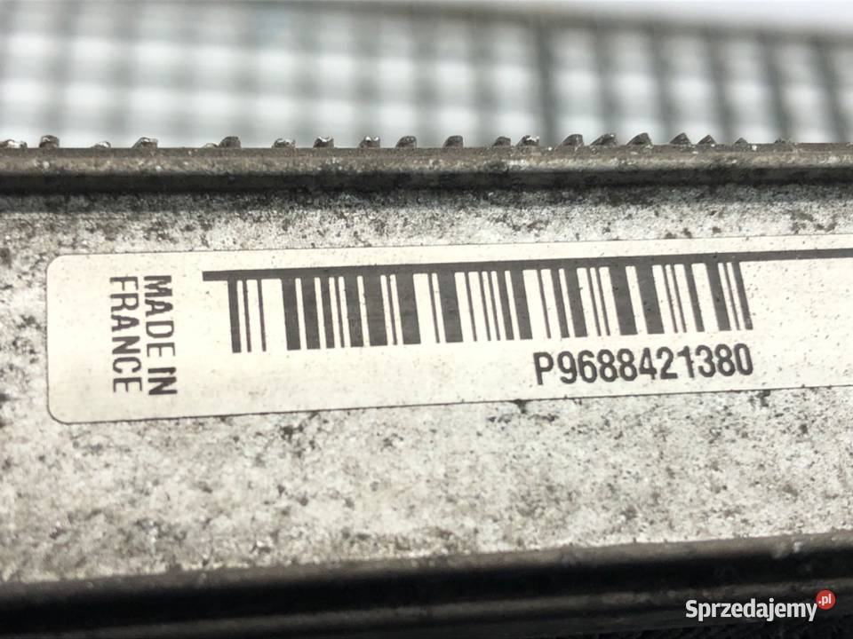 CHŁODNICA WODY CITROEN C5 III 16 112 P9688421380 podkarpackie