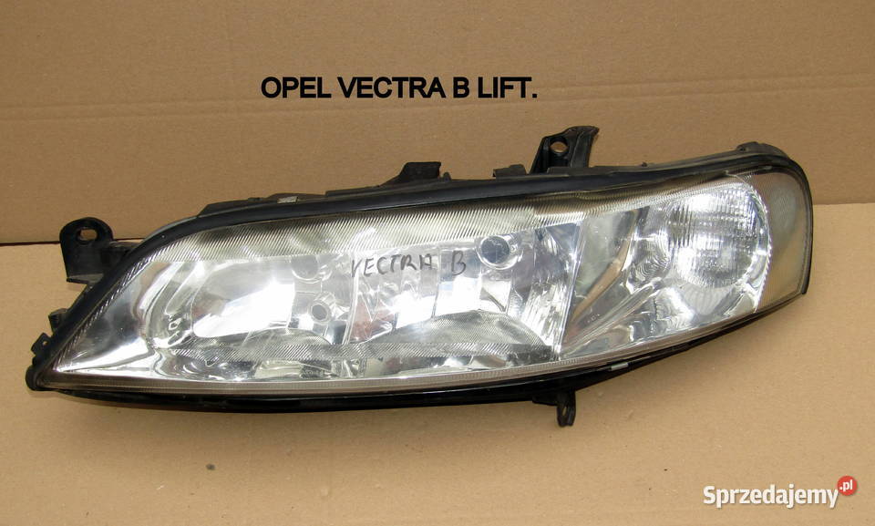 LAMPA PRZEDNIA LEWA OPEL VECTRA B LIFT 4421121L Lampy przednie Mysłaków sprzedam