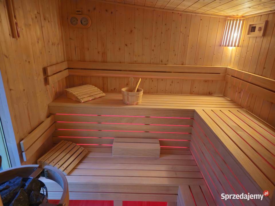 Sauna ogrodowa Premium izolowana z Przedsionkiem Płock sprzedam