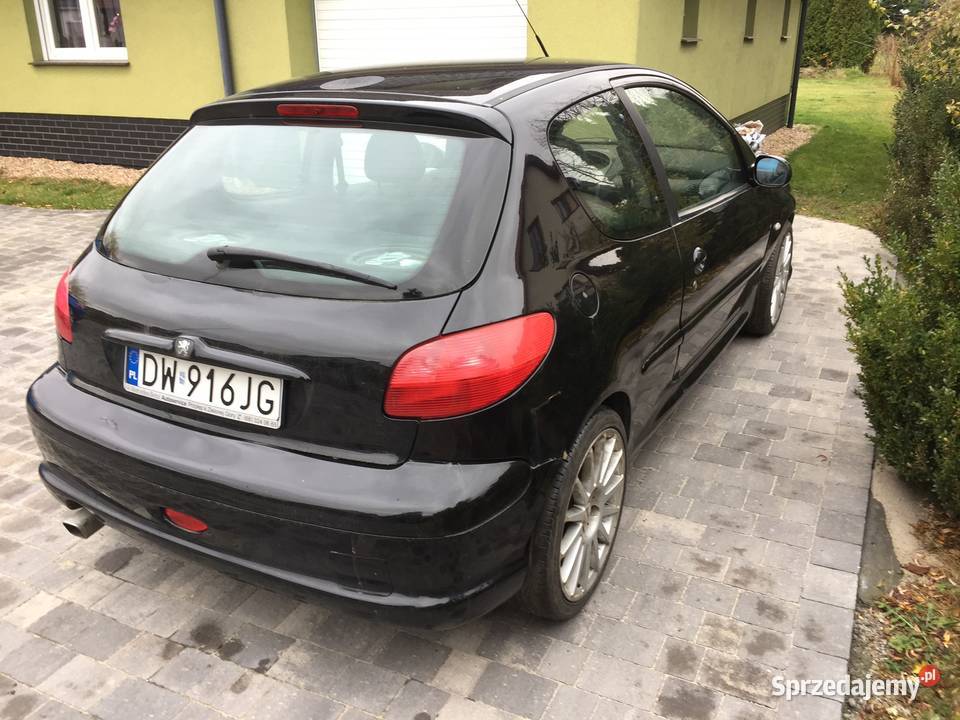 Peugeot 206 20 GTI dolnośląskie Wrocław