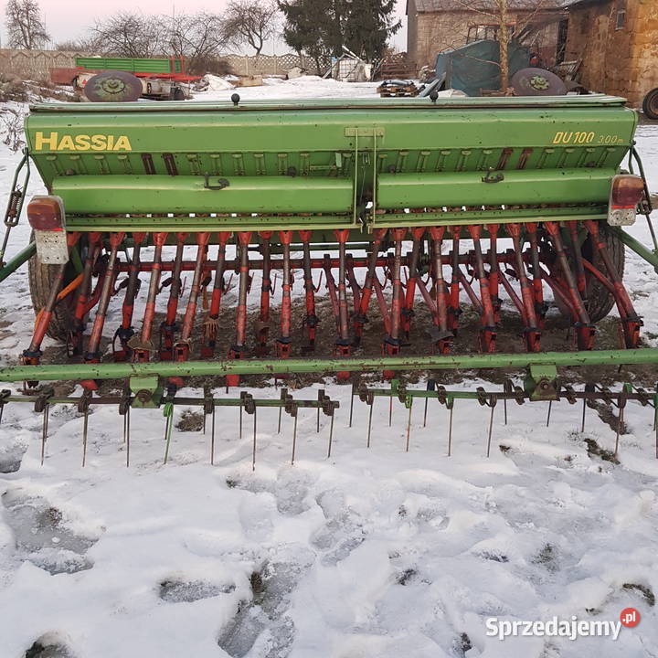 Siewnik Hassia DU100 3m Stan łódzkie