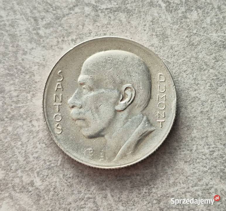 54 BRAZYLIA srebro 5000 Reis 1936 r Wola Kruszyńska sprzedam