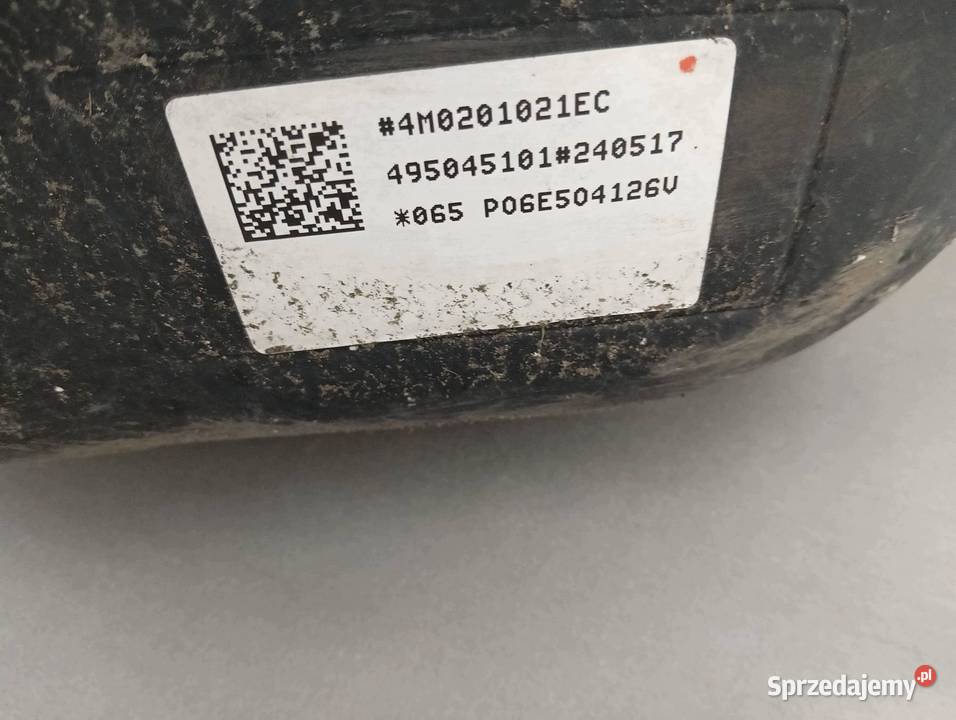ZBIORNIK PALIWA BAK POMPA 40 TDI 4M0201021EC Układ paliwowy