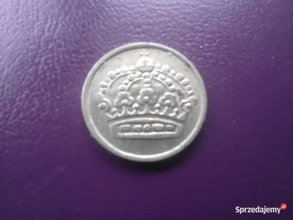 Moneta 10 ORE 1954 TS SZWECJA Srebro Rzadkość mazowieckie Pruszków sprzedam