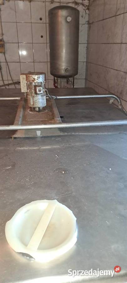 Zbiornik na mleko wannowy Francja JAPY 1600 L Rolnictwo Kamionka