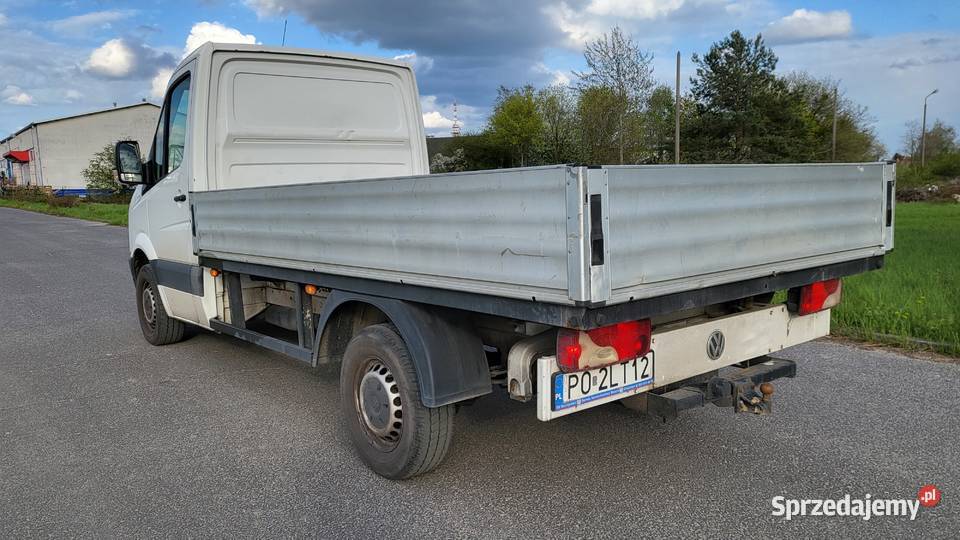 VW Crafter 20TDI z 2012 roku skrzynia ładunkowa