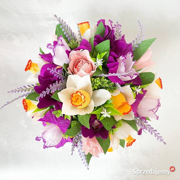 Flower box z bukietem wiosennym Zielona Góra sprzedam