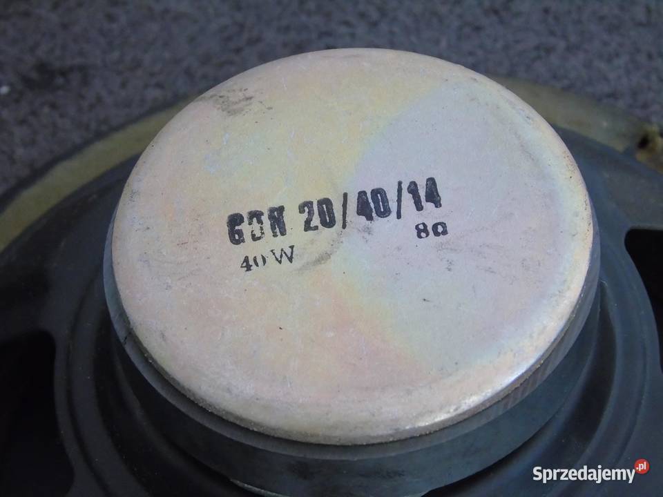 Głośniki basowe Tonsil GDN 204014 WYSYŁKA Jasło