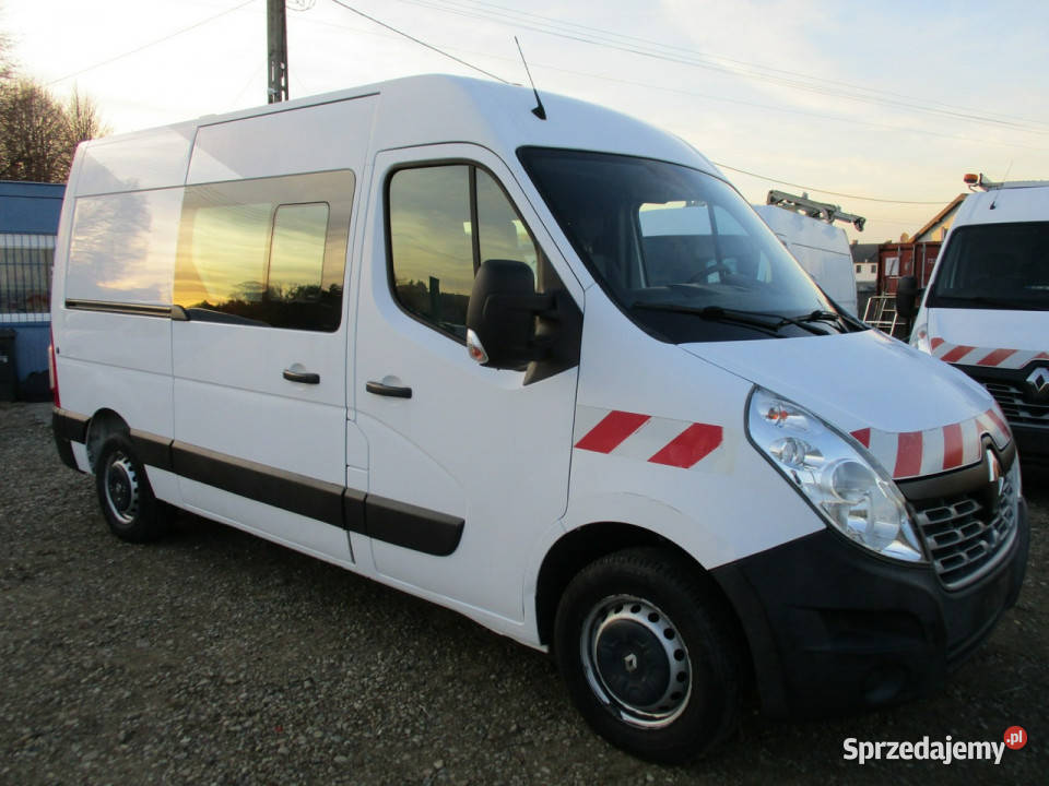 Renault Master 23 DCI 130 L2H2 brygadówka 7 osób Renault Dębica