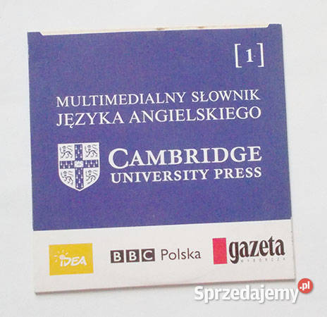 płyta cd angielski słownik cambridge, słownika na płycie