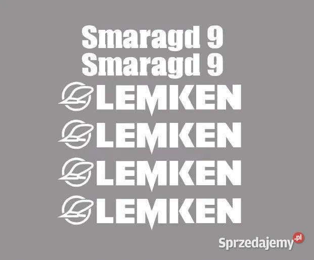 Naklejki oklejenie Lemken Smaragd 9 Zamiennik Janików