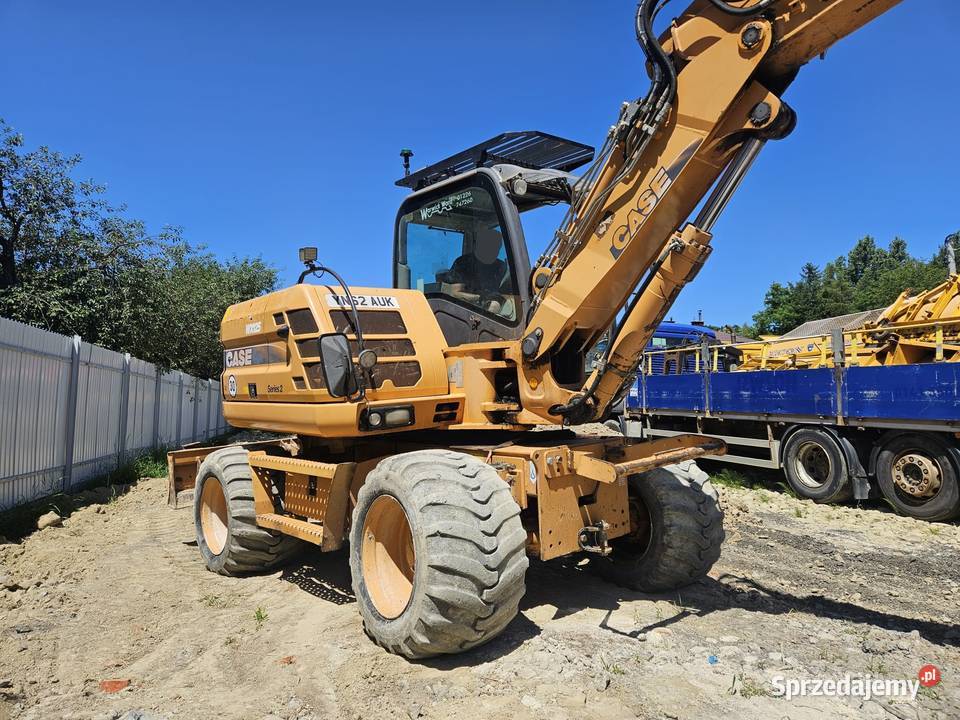 Koparka Kołowa CASE WX125 2010 hydraulic exc Ropczyce sprzedam