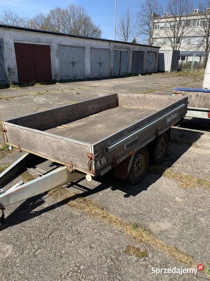 Przyczepka samochodowa dwuosiowa Gdańsk