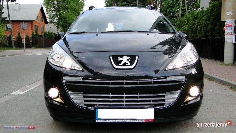Peugeot 207 SW Szklany Dach Nawigacja 16 HDI Bus elektryczne lusterka Warszawa