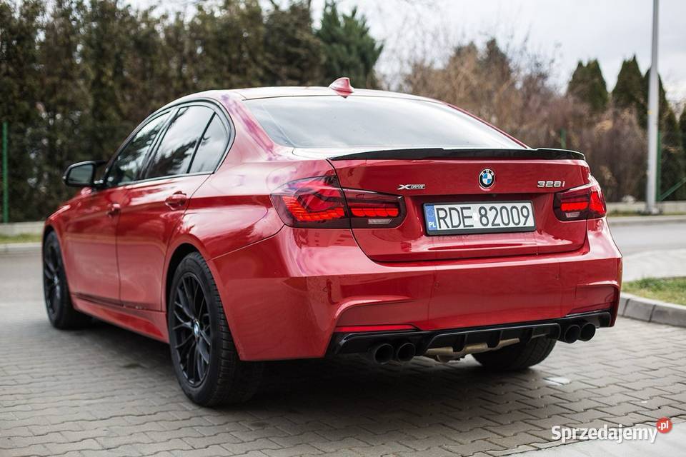 BMW 328i xDrive 2015r MPakiet 20 Turbo 245 AWD lakier metallic Zakopane