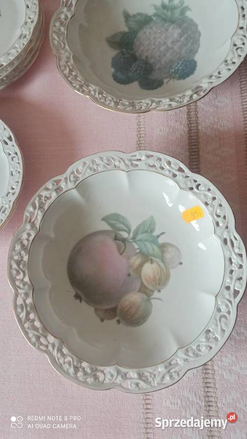 Miseczka salaterka Syg numeryczna Owoce pomorskie Gdańsk