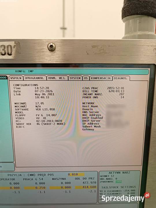Tokarka CNC HAAS ST20 Jelenia Góra