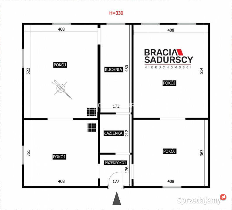 sprzedaży kamienicy 120m2 Kraków Liczba pokoi 3