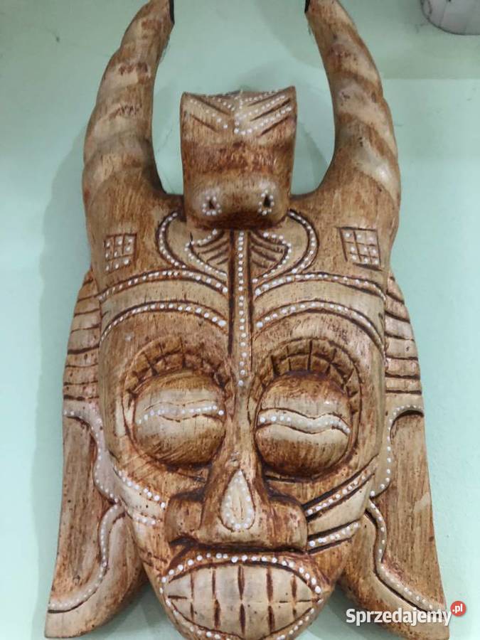 Maska etniczna plemienna Afryka Azja Bali Kraków