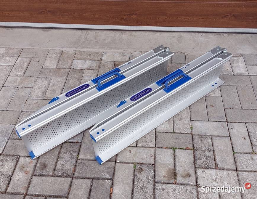 2 rampy aluminiowe składane Kvistberga 101-277 cm
