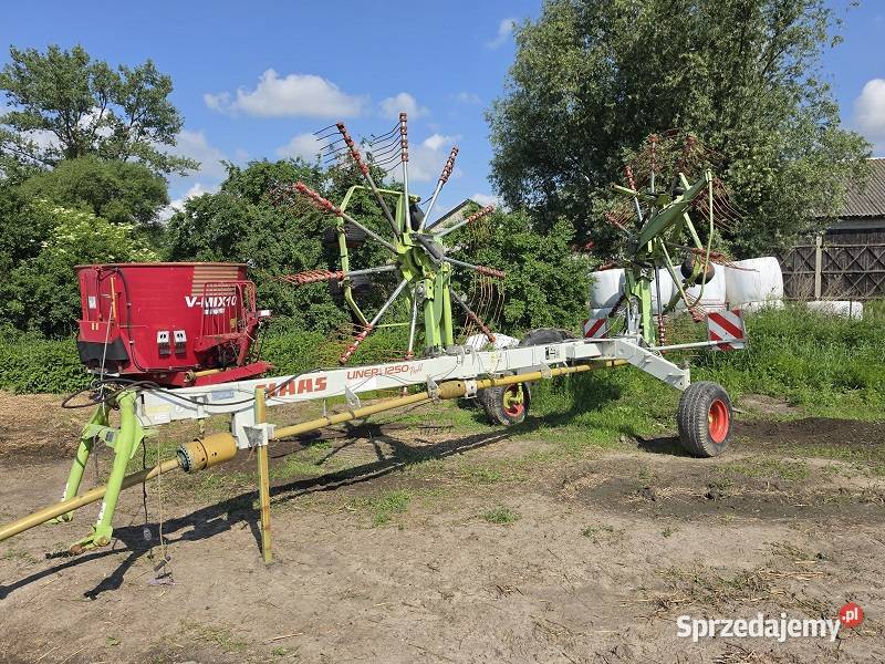 zgrabiarka claas liner 1250 profil sprzedam