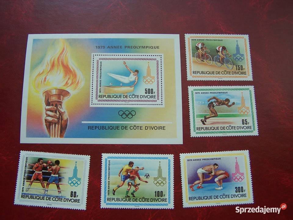 Wybrz Kości Słoniowej 1984 MNH Olimpiada Los Tychy