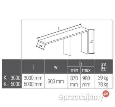 Przenośnik K 6000 Obodowo