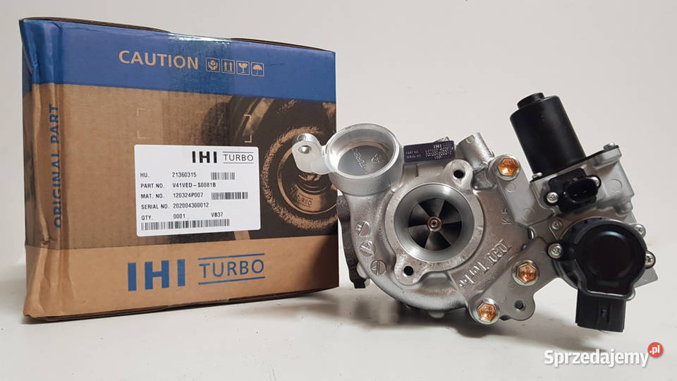 Turbosprężarka IHI VB37 VB23 VAD20027 Siedlce