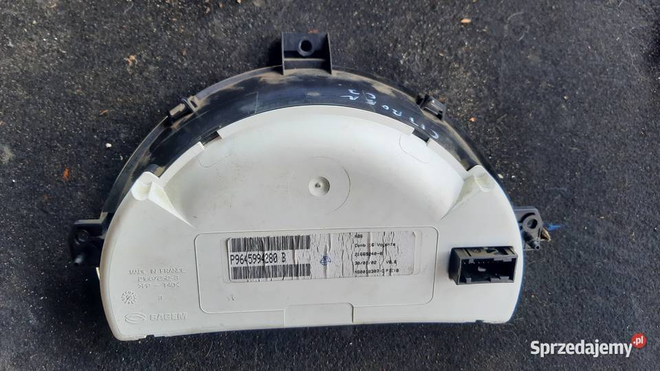 licznik prędkościomierz zegany Citroen C3 I osobowe Dębno sprzedam