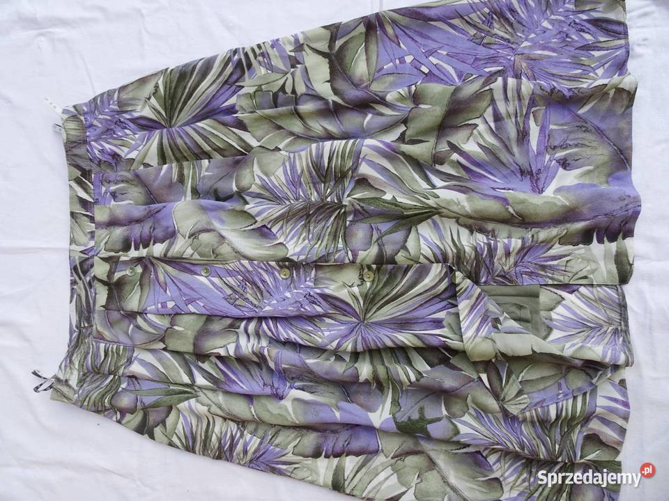 Severin Daners Urocza spódnica Liście 46 idealna Nowy Sącz